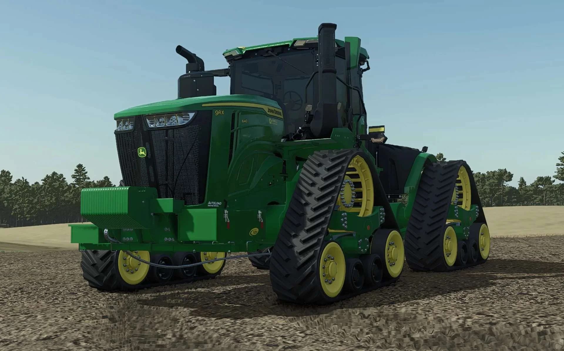 FS25 John Deere 9RX Signature US Spec v1.0 Tractors Mod FS25 Mod Free Download