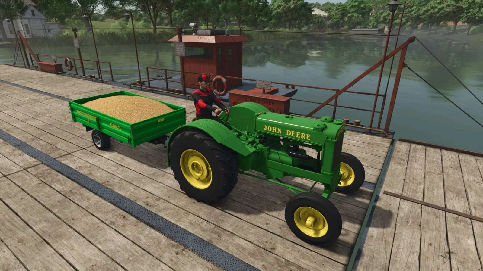 FS25 John Deere AO And AR v1.0 Tractors Mod