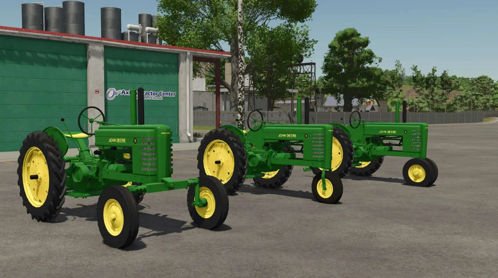 FS25 John Deere B FIXED SOUND v1.0 Tractors Mod