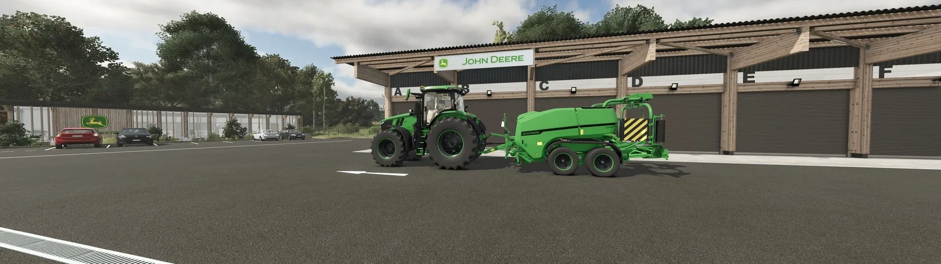 FS25 John Deere Ballenpresse C441 v1.5 Tractors Mod