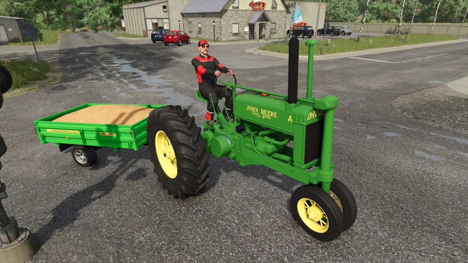 FS25 John Deere Model A v1.0 Tractors Mod FS25 Mod Free Download