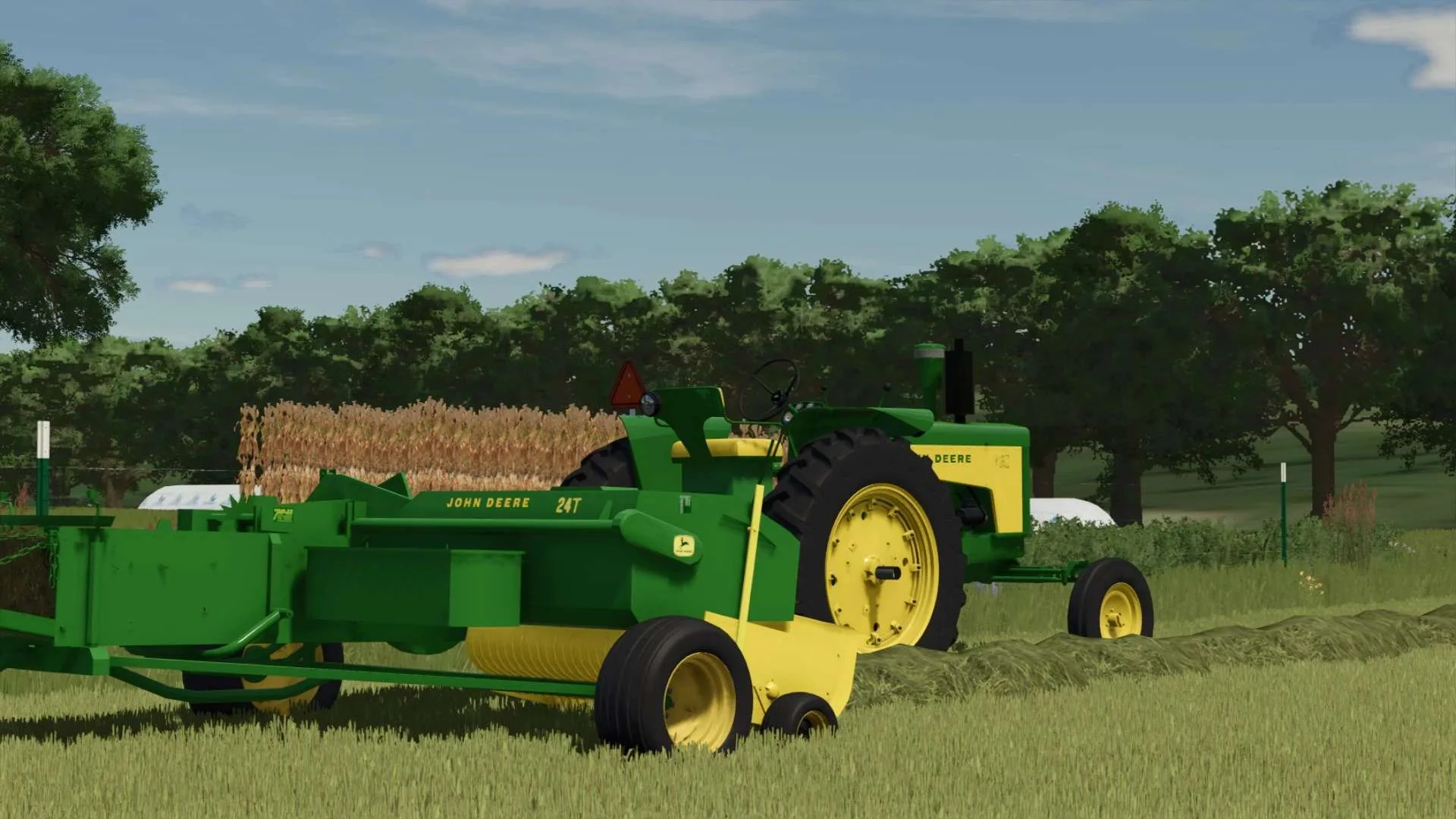 FS25 John Deere Numbered Series v1.0 Tractors Mod