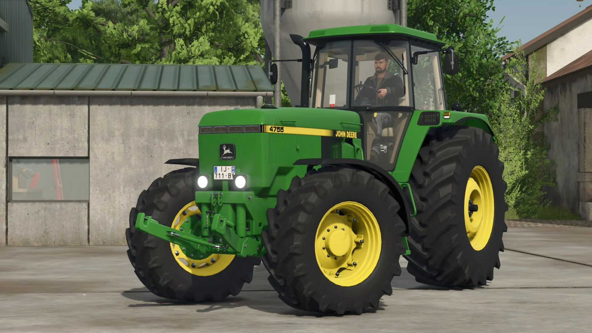 FS25 John Deere Series 4755 BM V1.0 Tractors Mod FS25 Mod Free Download