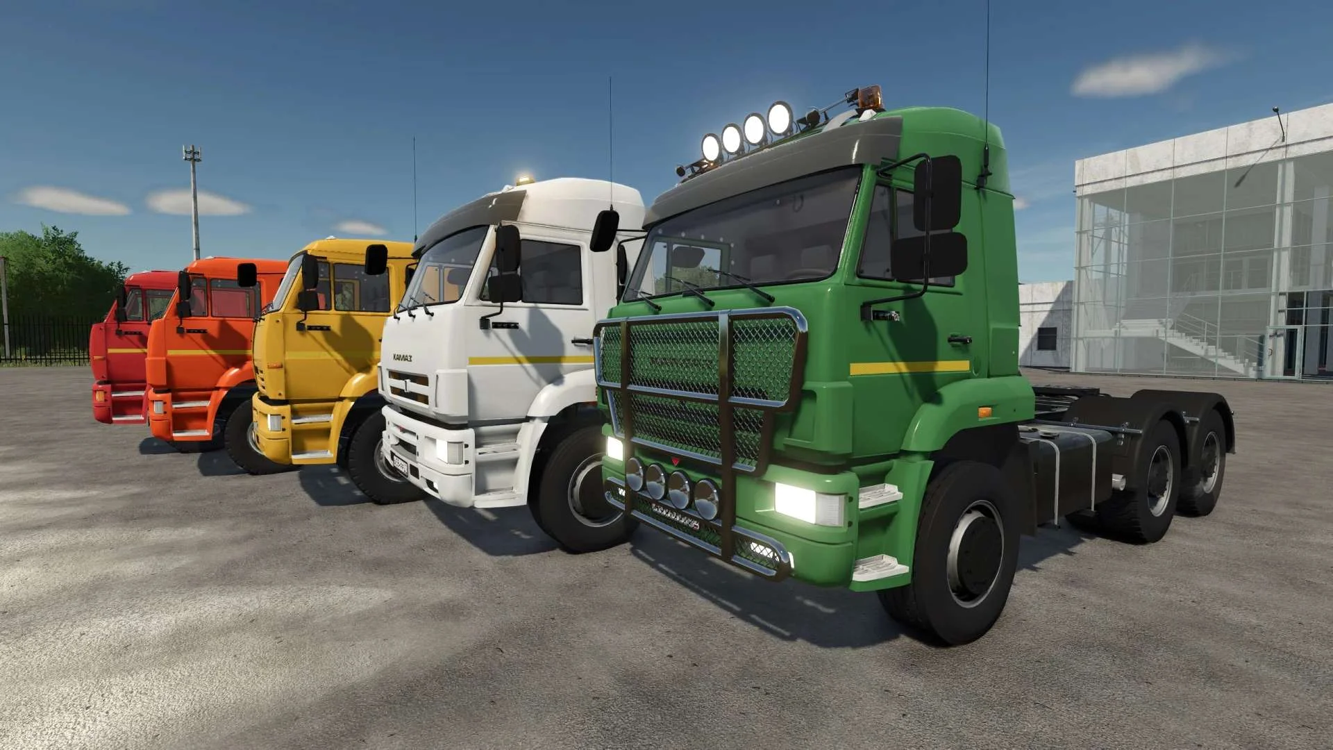 FS25 Kamaz 6460 v1.0.0.1 Tractors Mod FS25 Mod Free Download
