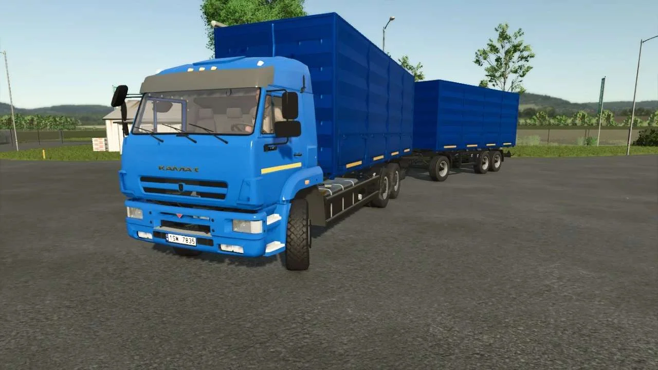 FS25 KAMAZ-6520 Mammoth v1.0 Tractors Mod FS25 Mod Free Download