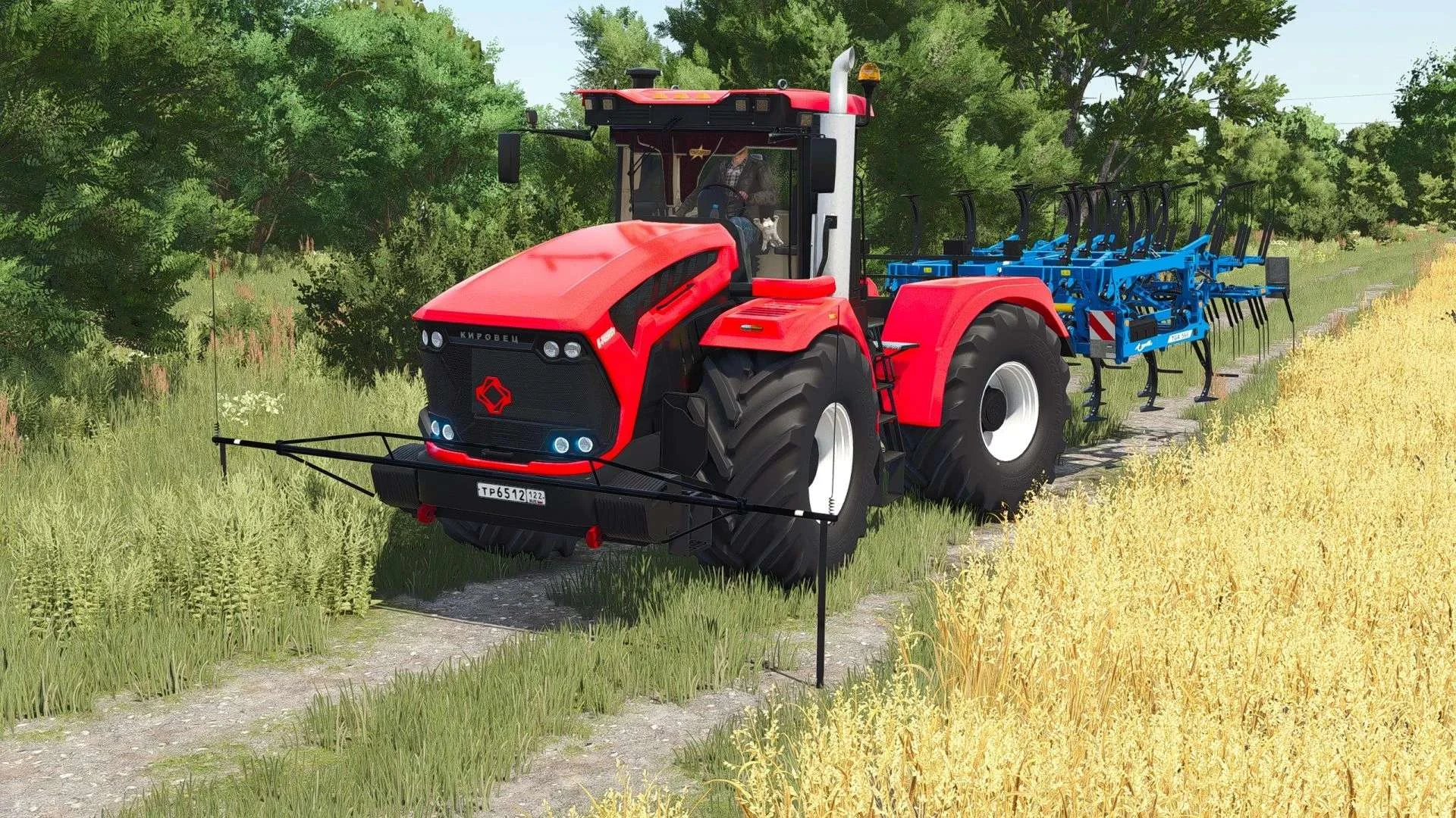FS25 Kirovets K-742 Mst v1.0 Tractors Mod FS25 Mod Free Download