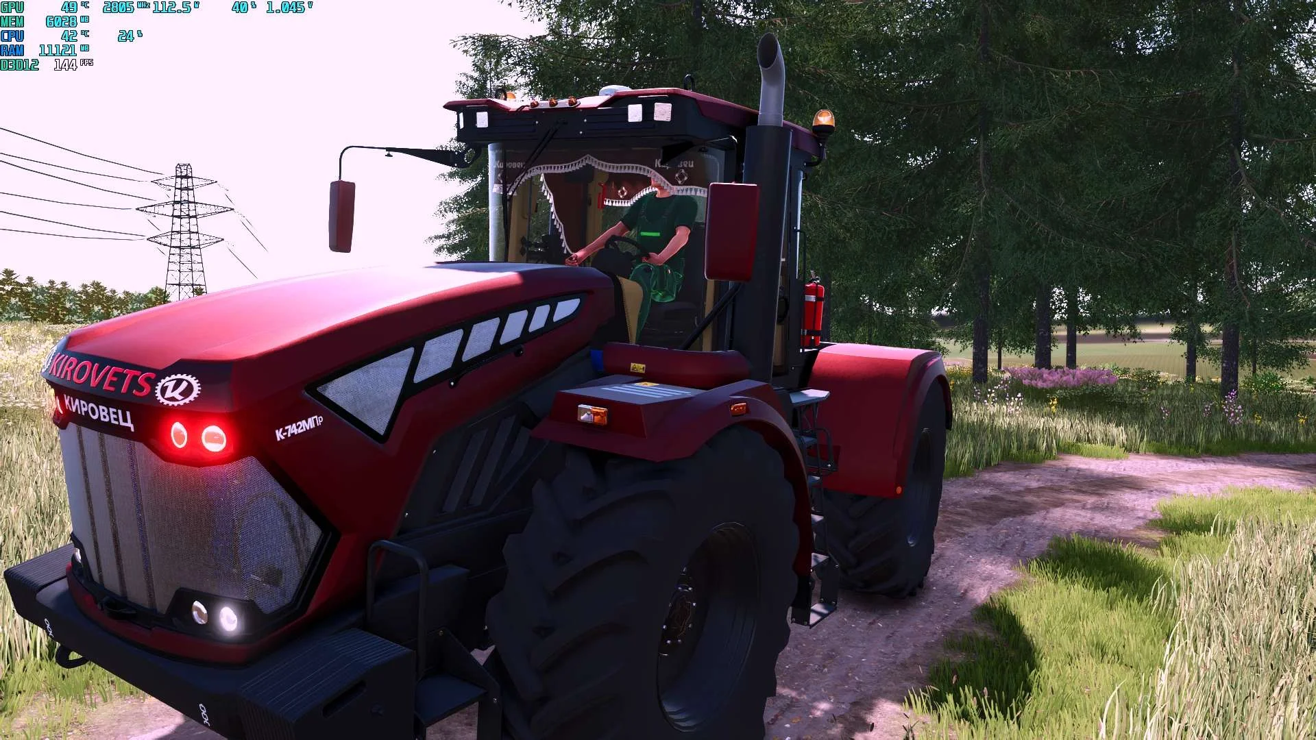 FS25 Kirovets K7M v1.0 Tractors Mod FS25 Mod Free Download