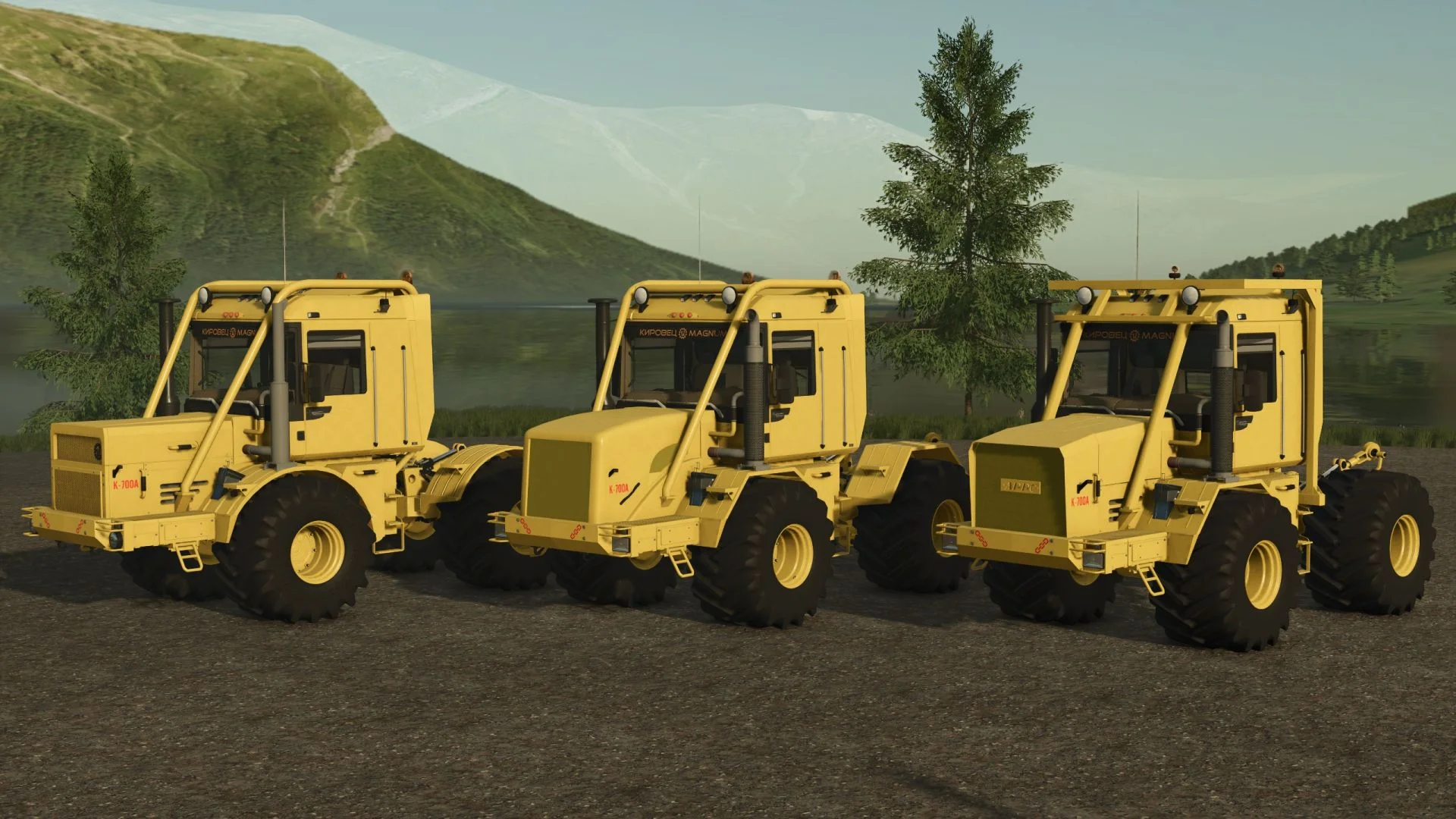 FS25 Kirovets Magnum K-700A-M V1.0 Tractors Mod FS25 Mod Free Download