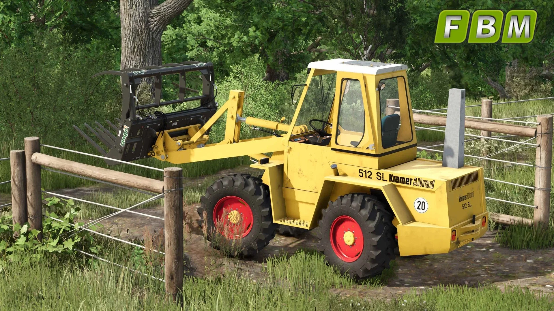 FS25 Kramer Allrad 512 v1.0.0.1 Tractors Mod