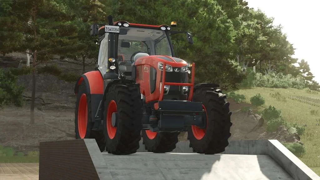 FS25 Kubota M7 Rust Edition v1.0 Tractors Mod FS25 Mod Free Download