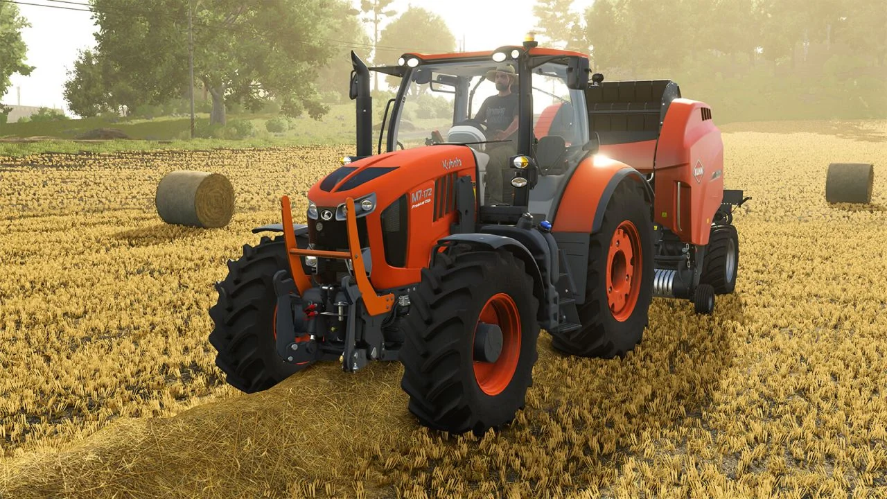 FS25 Kubota M7 V1.0.0.1 Tractors Mod