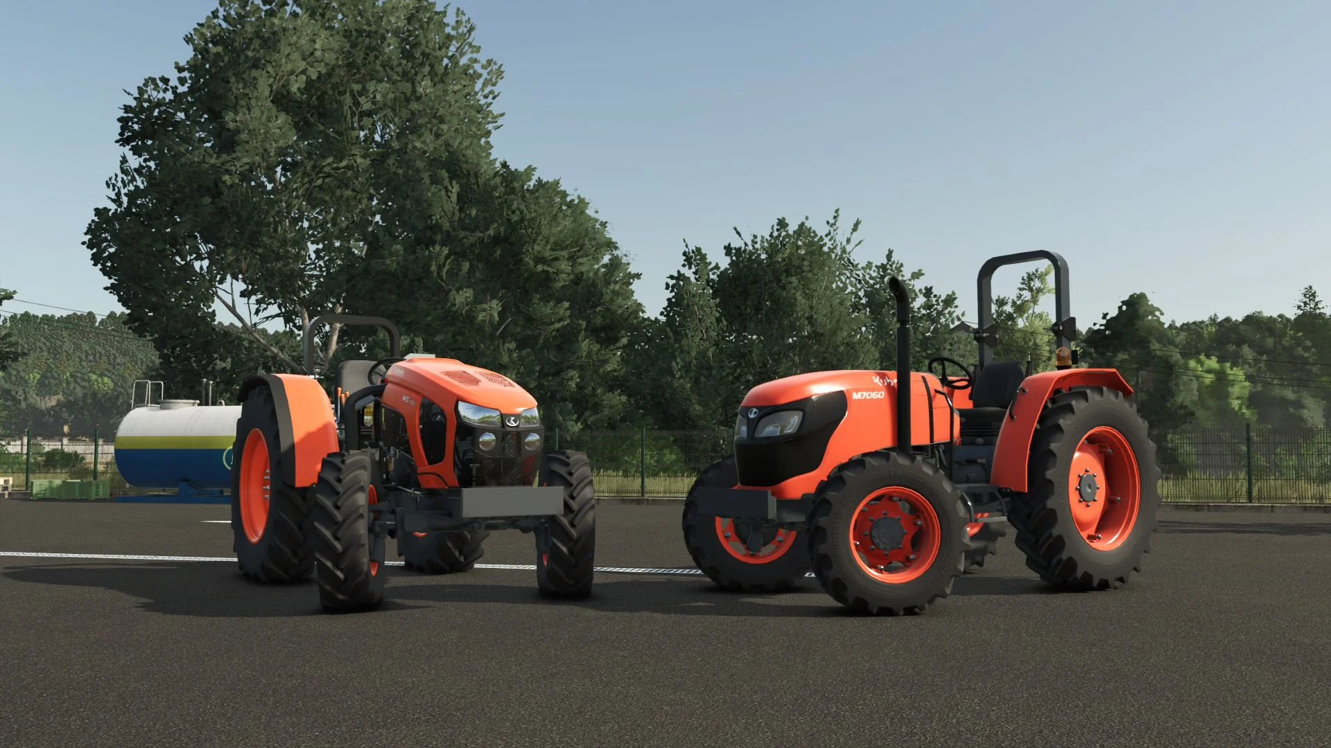 FS25 Kubota M7060 & M5001 Pack V1.0.0.5 Tractors Mod