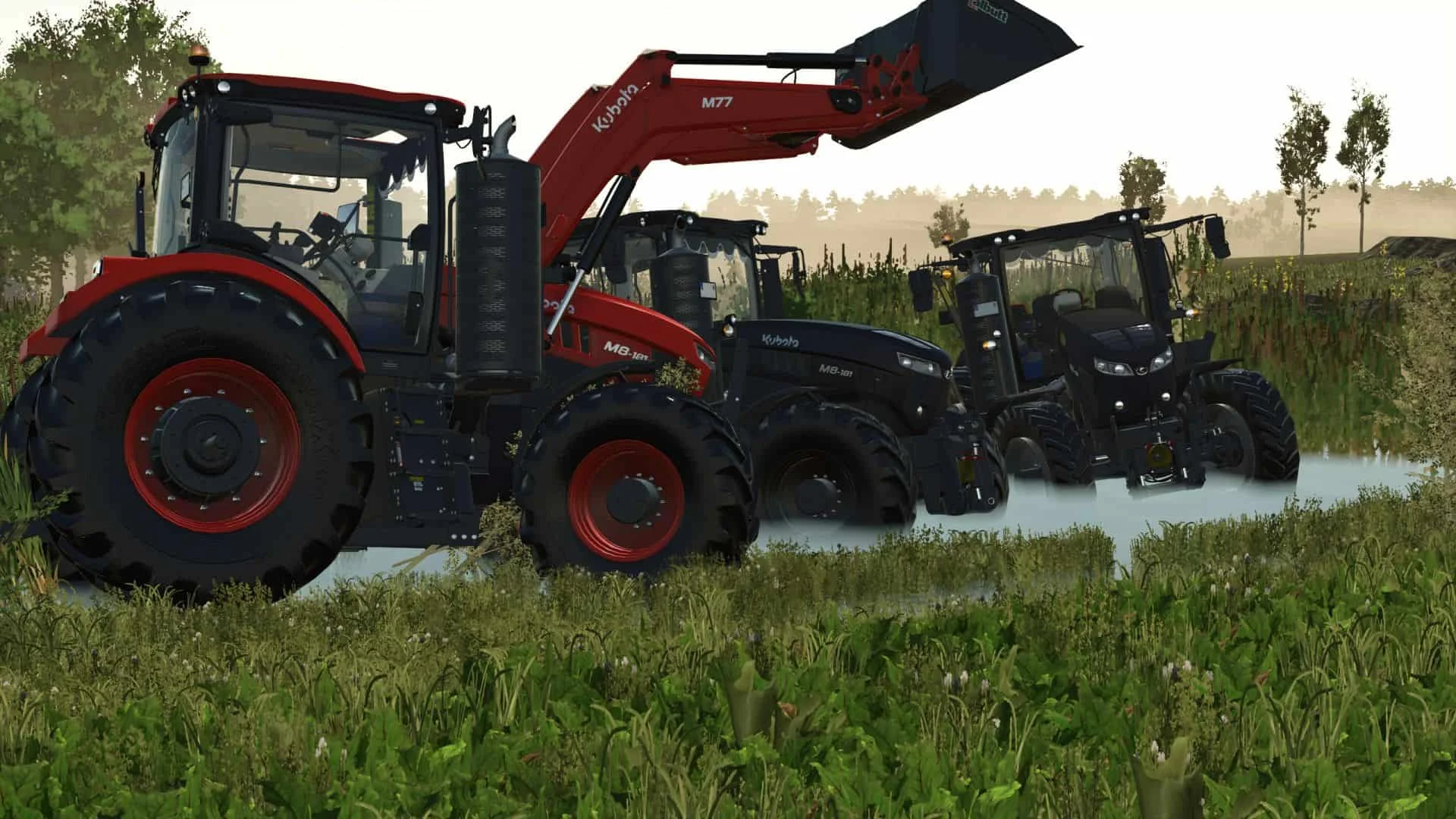 FS25 Kubota M8 Series Edit v1.0 Tractors Mod FS25 Mod Free Download