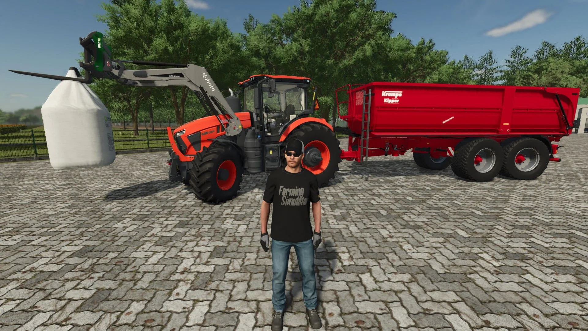 FS25 Kubota M8 Series Edited v1.0 Tractors Mod FS25 Mod Free Download