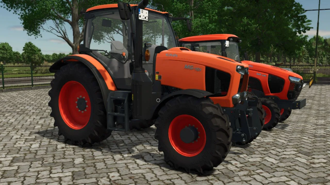 FS25 Kubota Tractors Pack V1.0 FS25 Mod Free Download