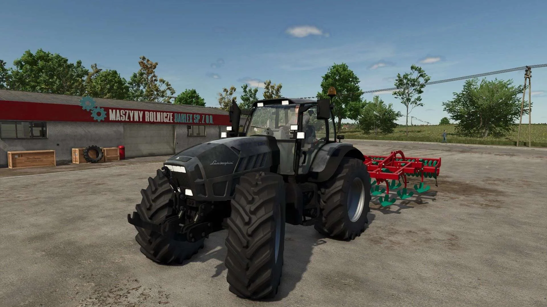 FS25 Lamborghini R7 v1.0 Tractors Mod FS25 Mod Free Download