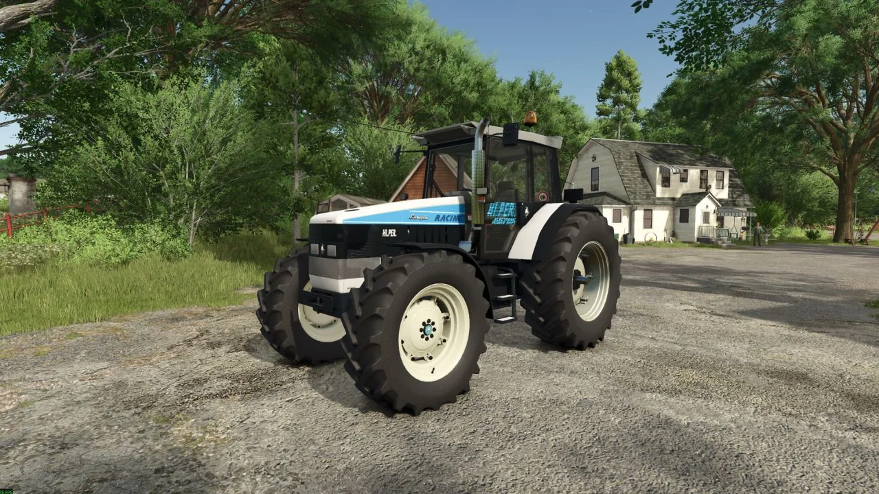 FS25 Lamborghini Racing HI PER 190 (+ Extra Config) V1.0 Tractors Mod