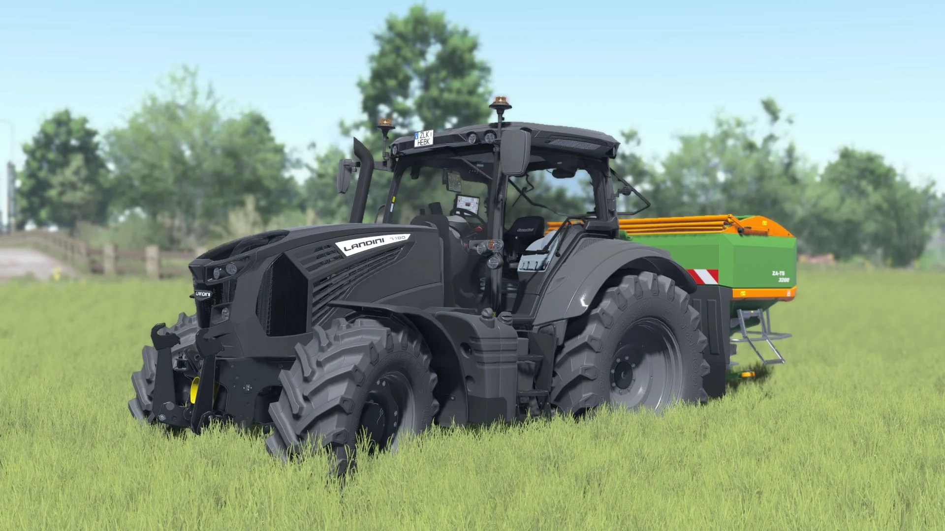 FS25 Landini 7 Series SWB V1.2 Tractors Mod