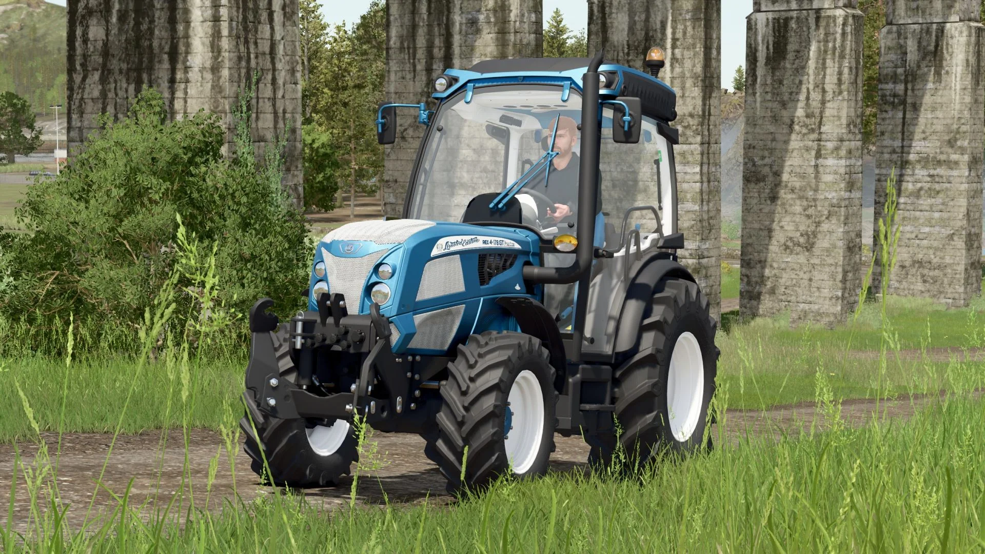 FS25 Landini Rex 4 GT Limited Edition V1.0 Tractors Mod