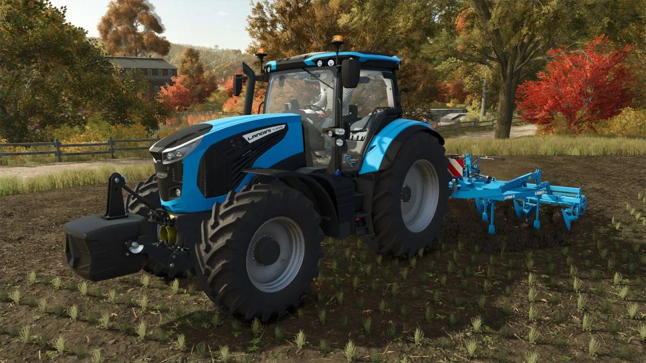 FS25 Landini Serie 7 Robo-Six V1.0 Tractors Mod FS25 Mod Free Download