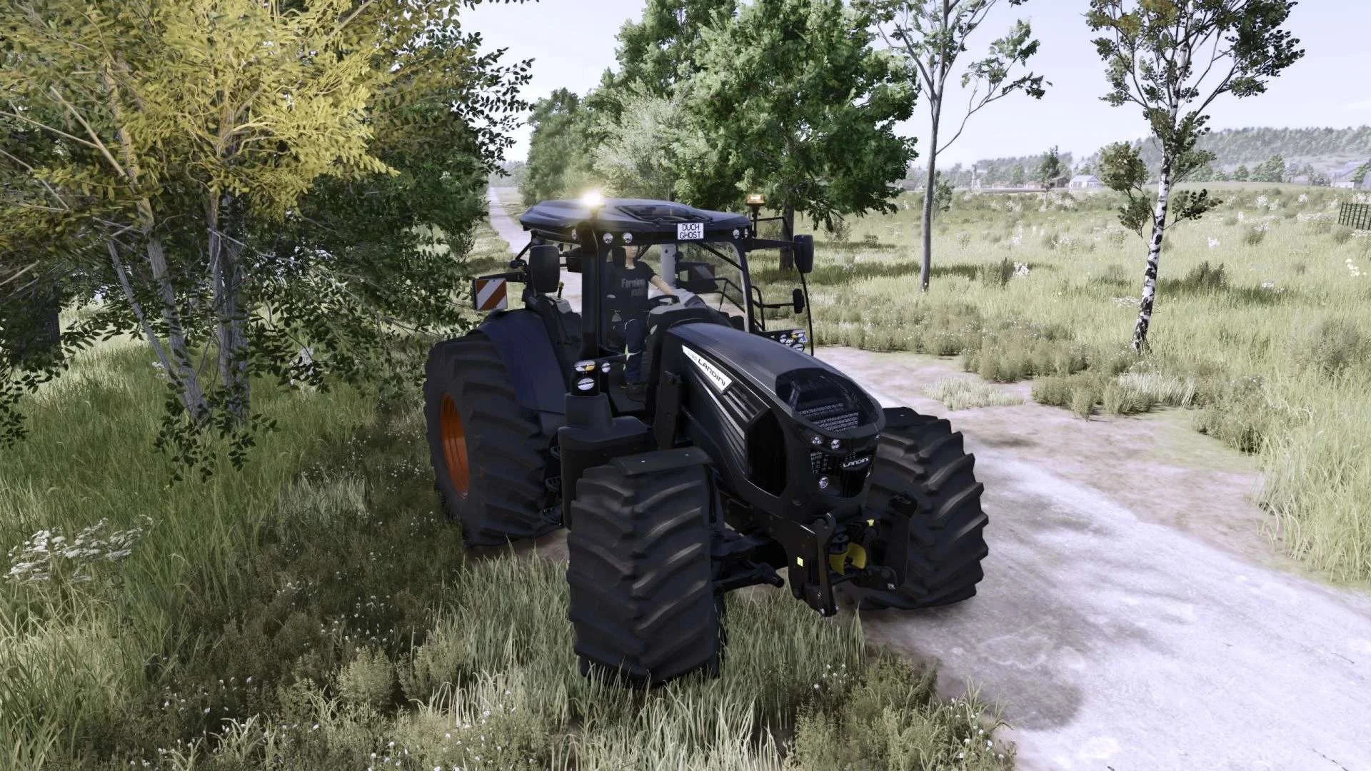 FS25 Landini Series 7 Ghost Edition v1.0 Tractors Mod