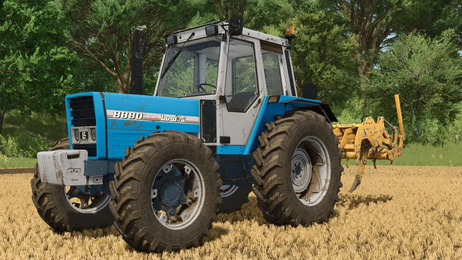 FS25 Landini X880 Series And MF 3X7 Series V1.1 Tractors Mod FS25 Mod Free Download