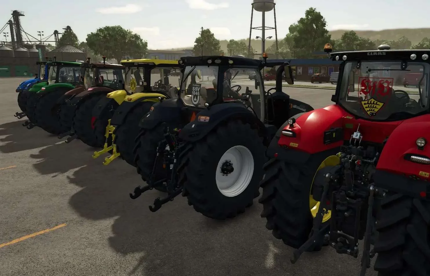 FS25 Large Tractors Bundesliga Edition v1.0 FS25 Mod Free Download