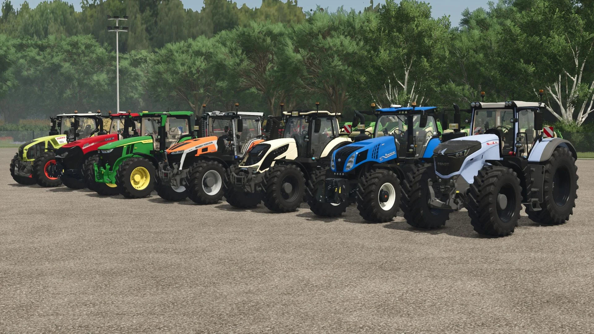FS25 Large tractors Bundesliga edition V1.1 FS25 Mod Free Download