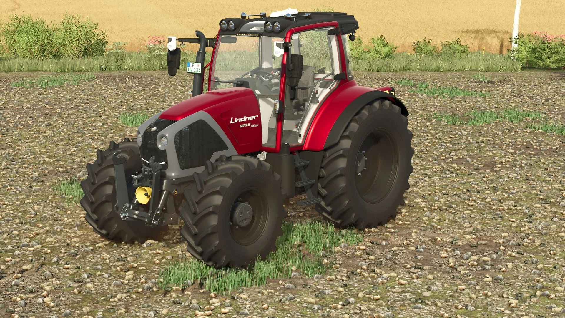 FS25 Lindner Geotrac 134 EP Edit V1.0 Tractors Mod FS25 Mod Free Download