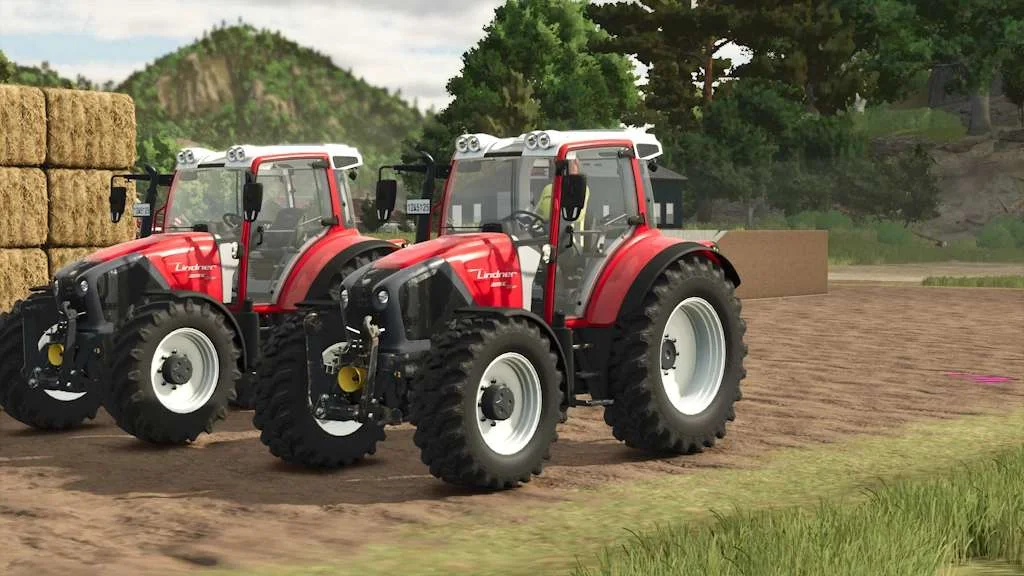 FS25 Lindner Geotrac 134 EP Rust Edition v1.2 Tractors Mod FS25 Mod Free Download