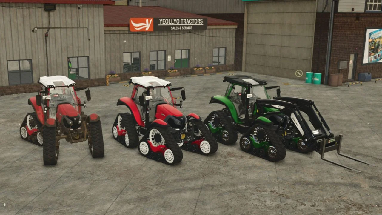 FS25 Lindner Lintrac 250 Crawler V1.0.1 Tractors Mod FS25 Mod Free Download