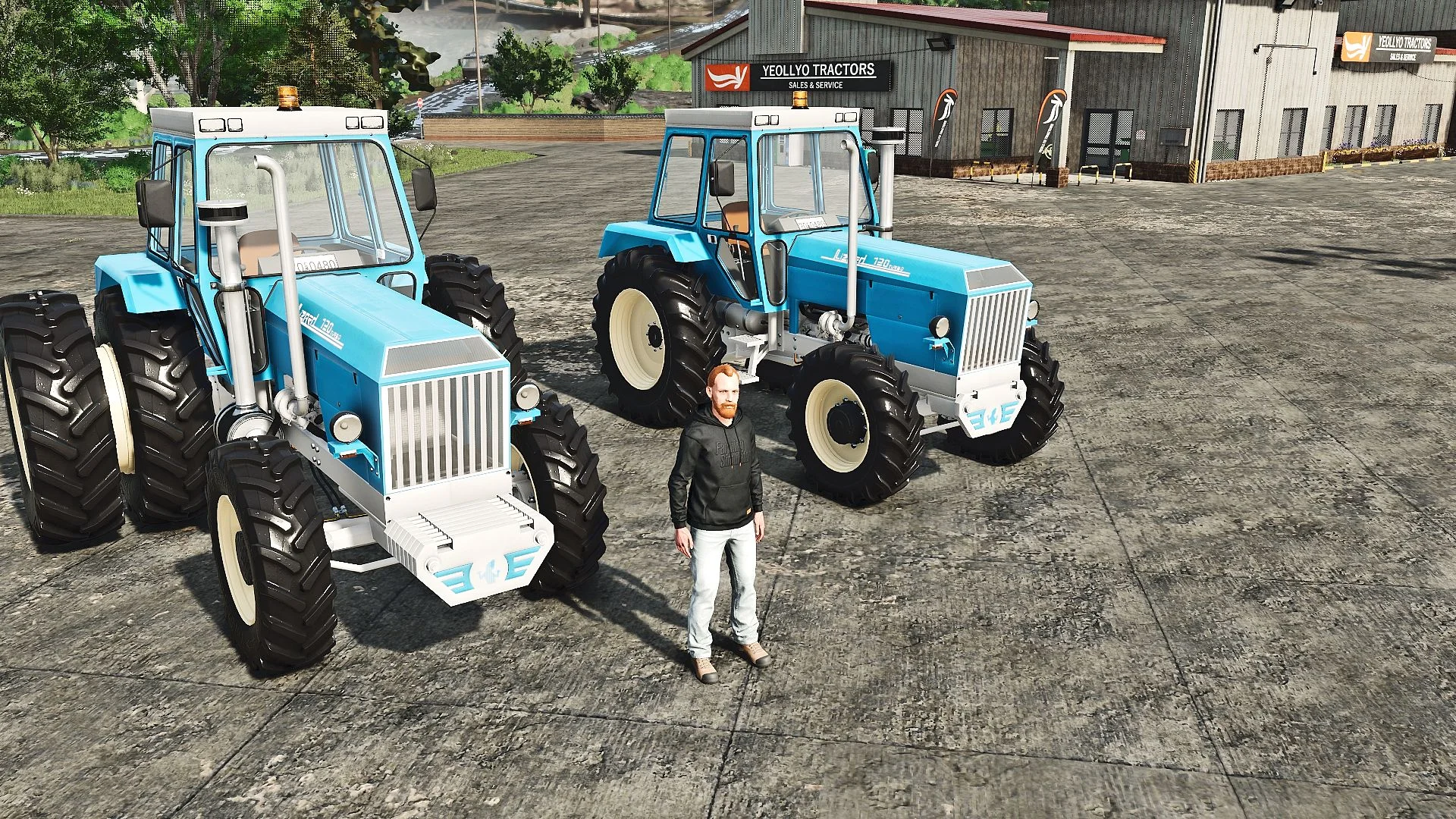 FS25 Lizard R120-R135 V2.2.2 Tractors Mod