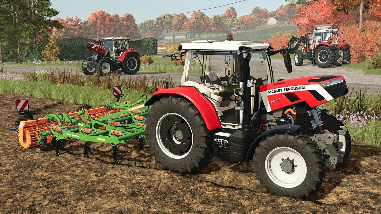 FS25 Massery Ferguson 5S V1.0 Tractors Mod