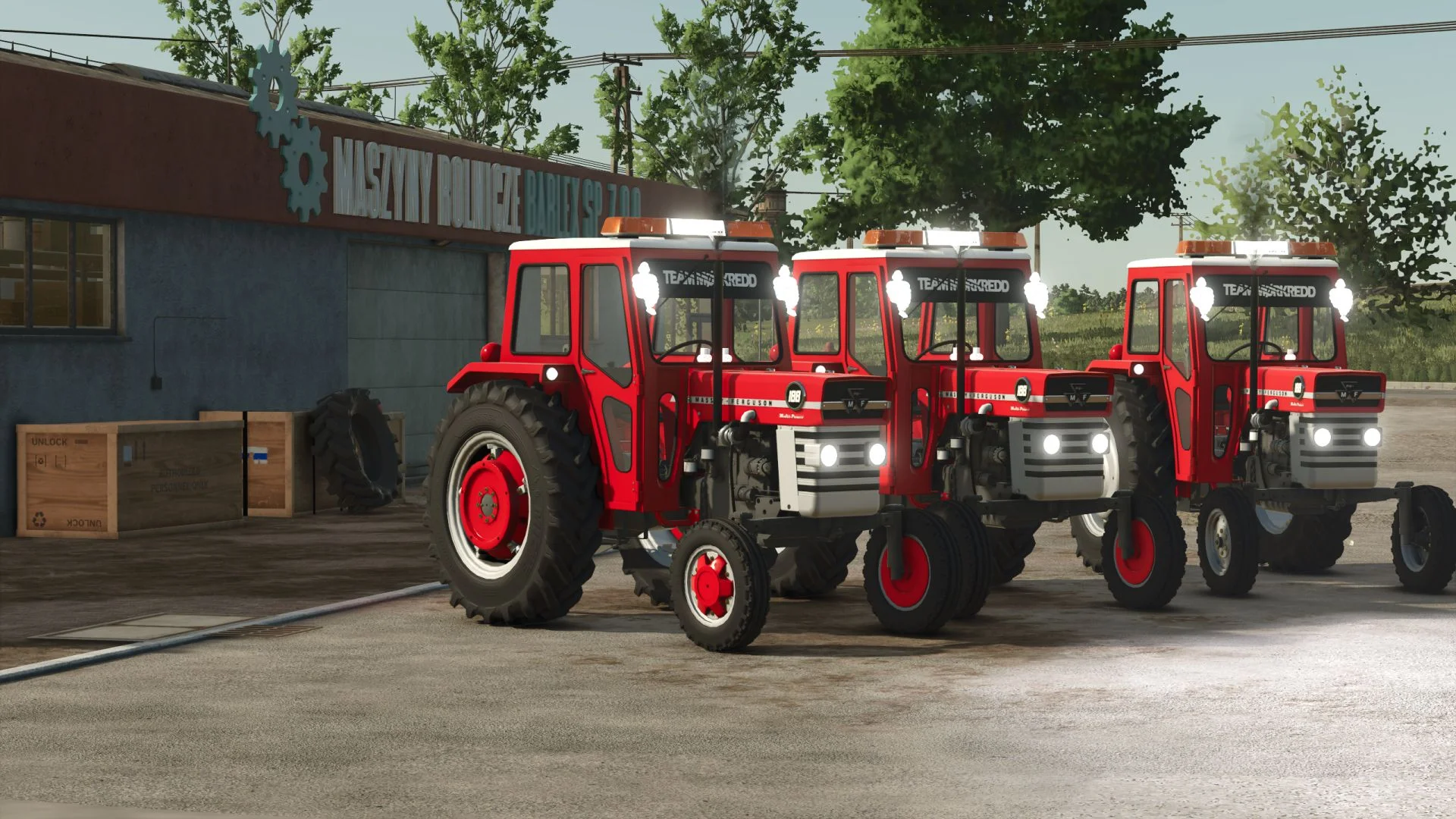 FS25 Massey Ferguson 100 Series Edit V1.1.0.1 Tractors Mod