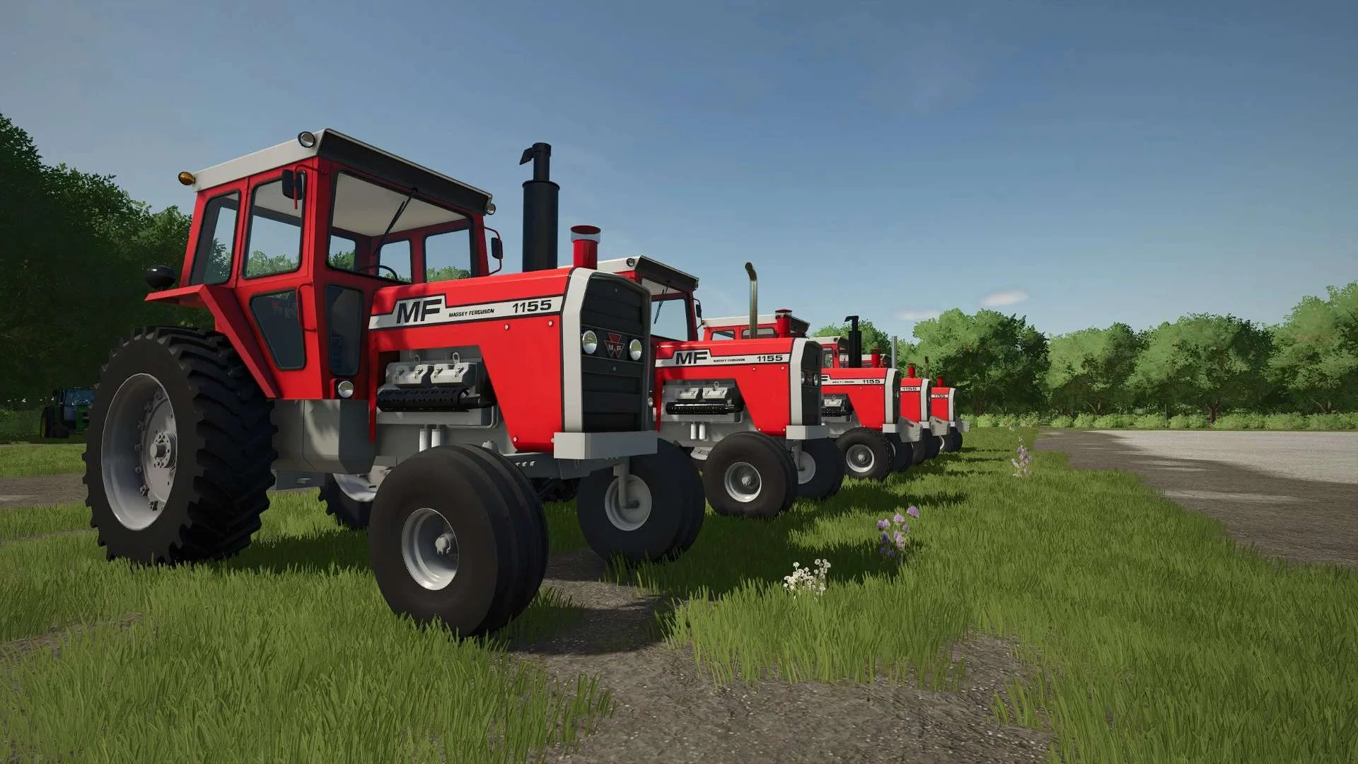 FS25 Massey Ferguson 1155 v1.0 Tractors Mod FS25 Mod Free Download