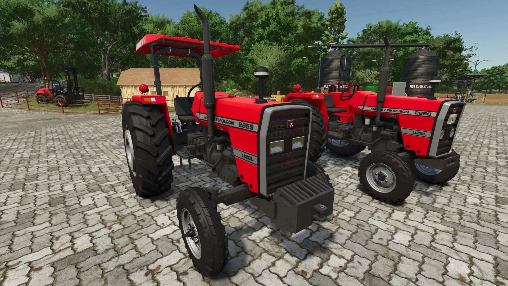 FS25 Massey Ferguson 200 Series v1.0 Tractors Mod FS25 Mod Free Download