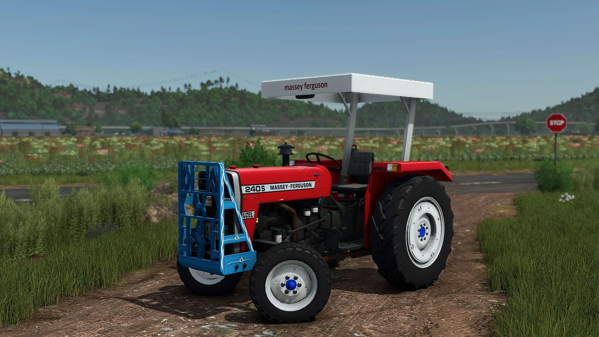 FS25 Massey Ferguson 240S v1.0 Tractors Mod FS25 Mod Free Download