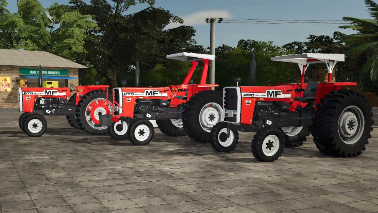 FS25 Massey Ferguson 275-290 84 V1.0 Tractors Mod