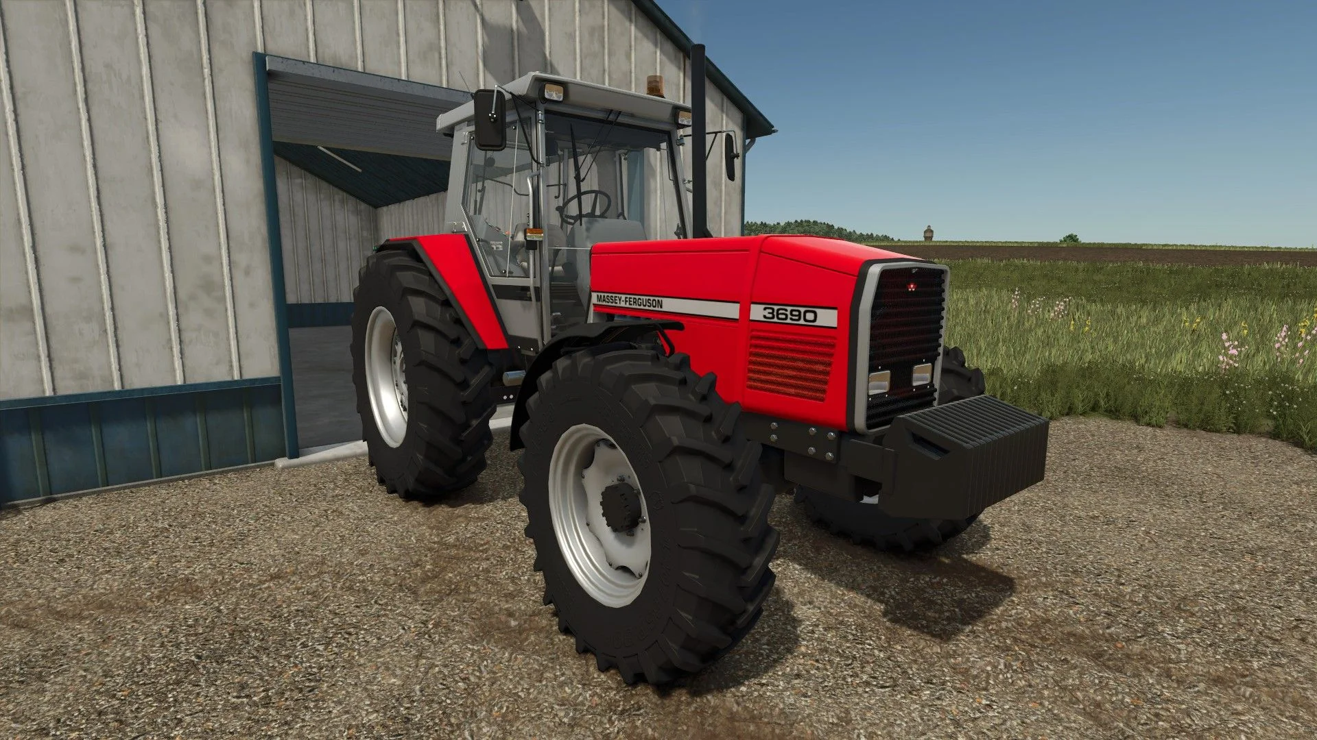 FS25 Massey Ferguson 3600 Series Large V1.0 Tractors Mod