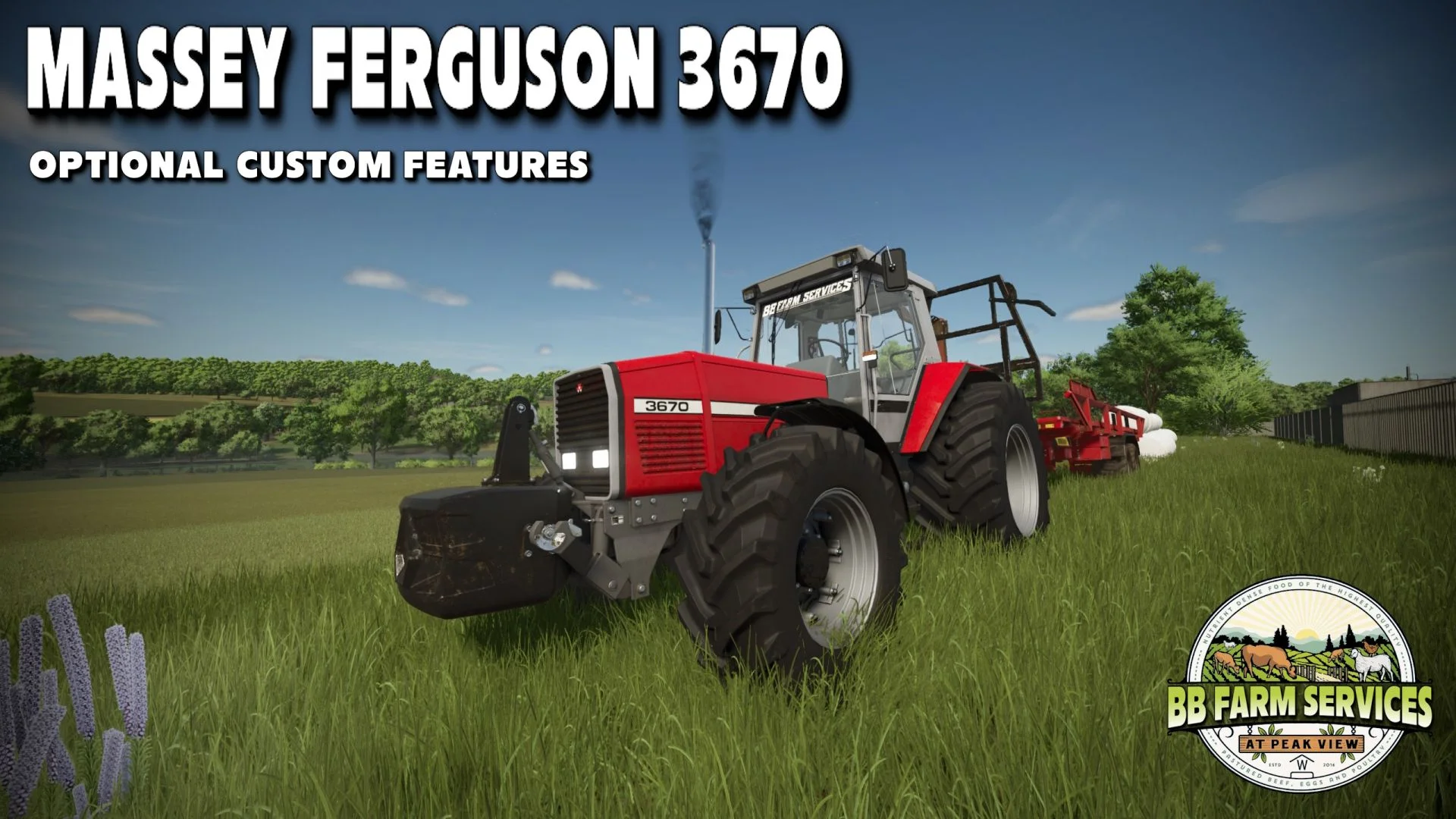 FS25 Massey Ferguson 3670 V1.0.0.2 Tractors Mod FS25 Mod Free Download