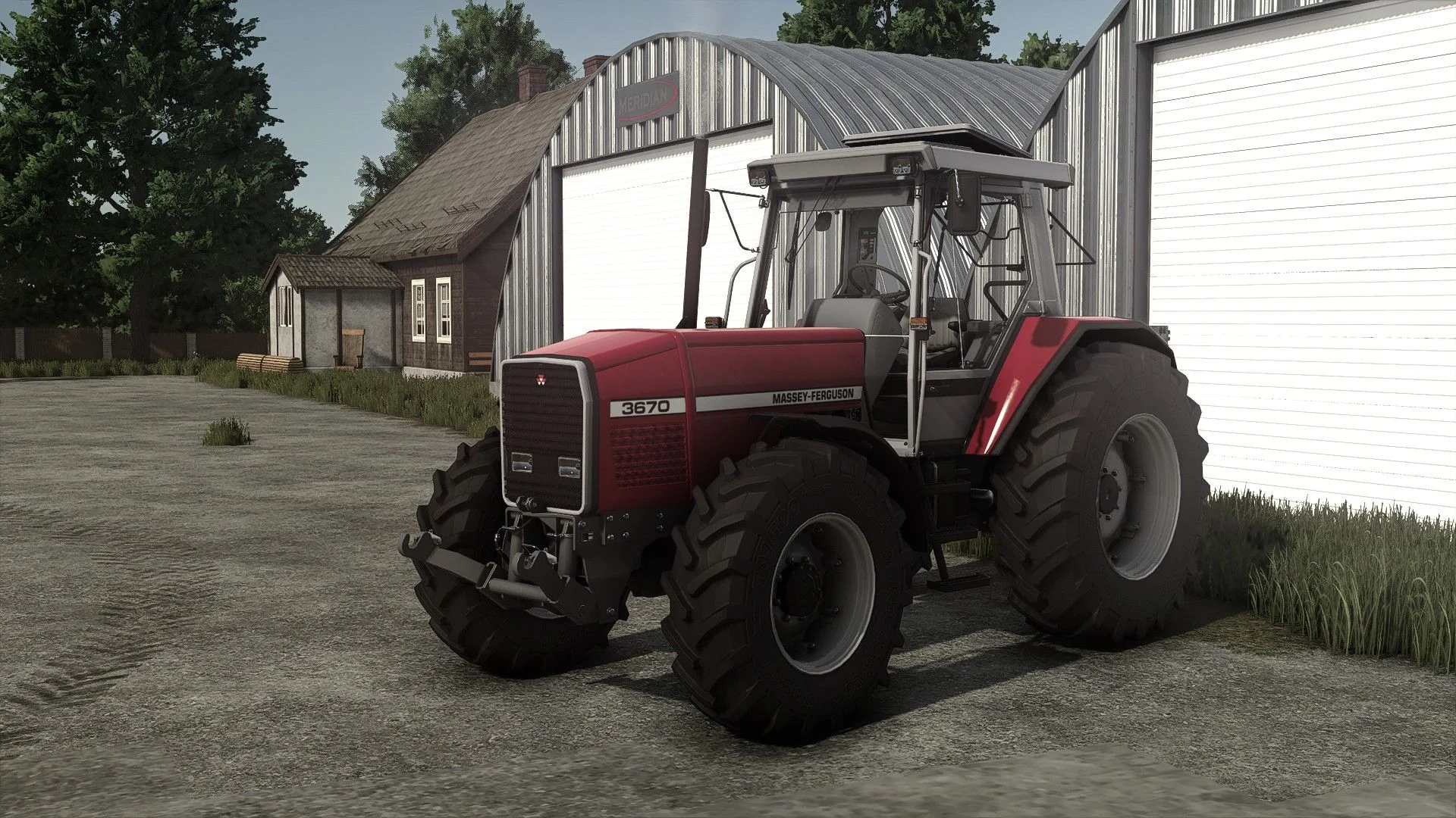 FS25 Massey Ferguson 3670 V1.3.0.1 Tractors Mod