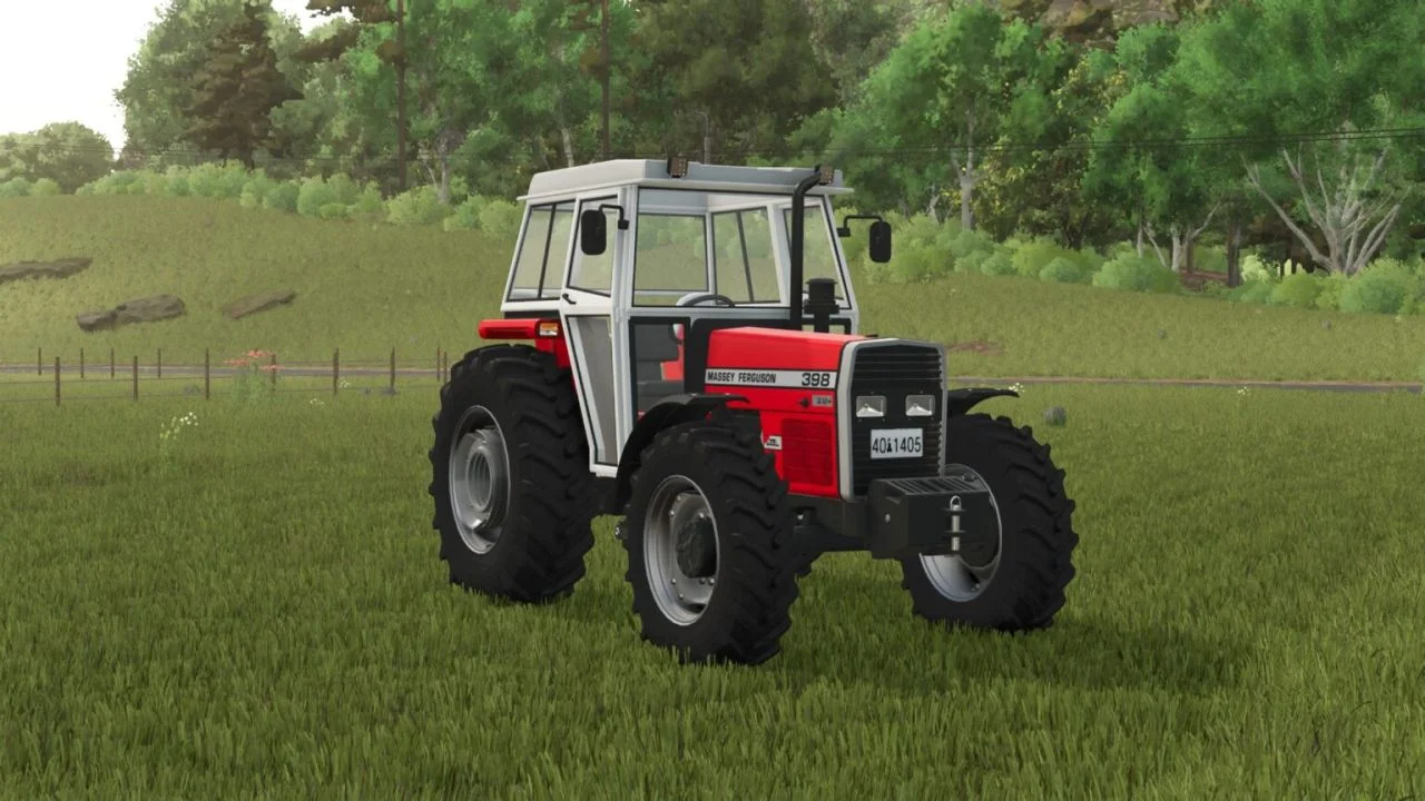 FS25 Massey Ferguson 398 V1.0 Tractors Mod FS25 Mod Free Download