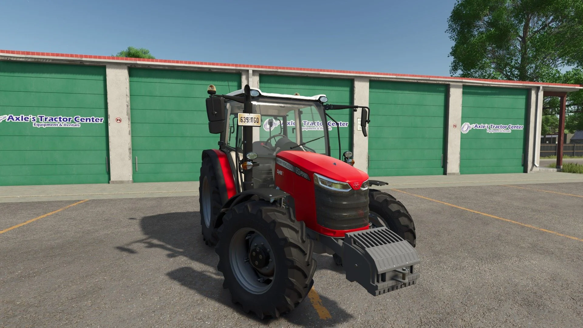 FS25 Massey Ferguson 4700 M V1.1 Tractors Mod