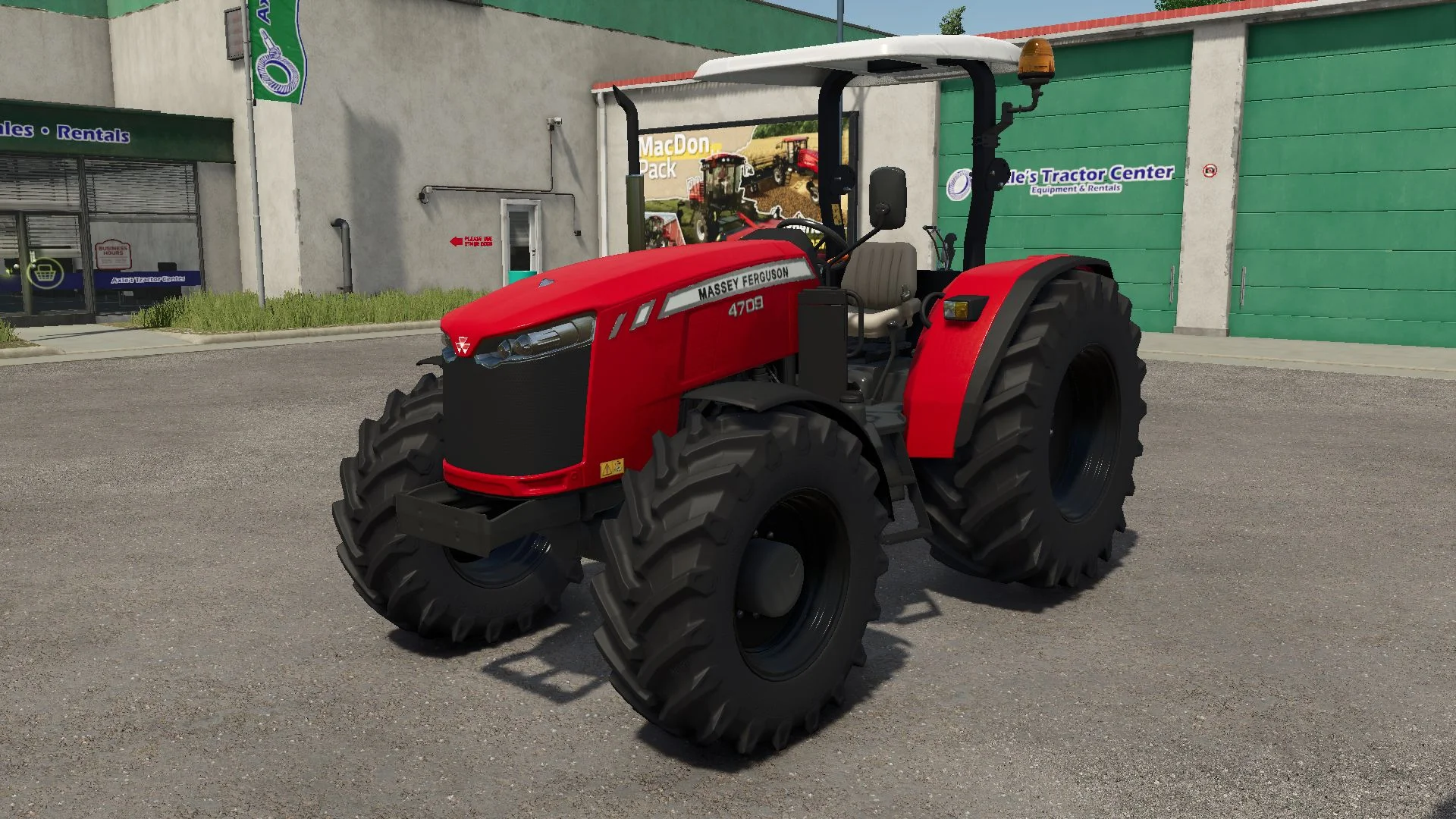 FS25 Massey Ferguson 4709 V1.0 Tractors Mod FS25 Mod Free Download
