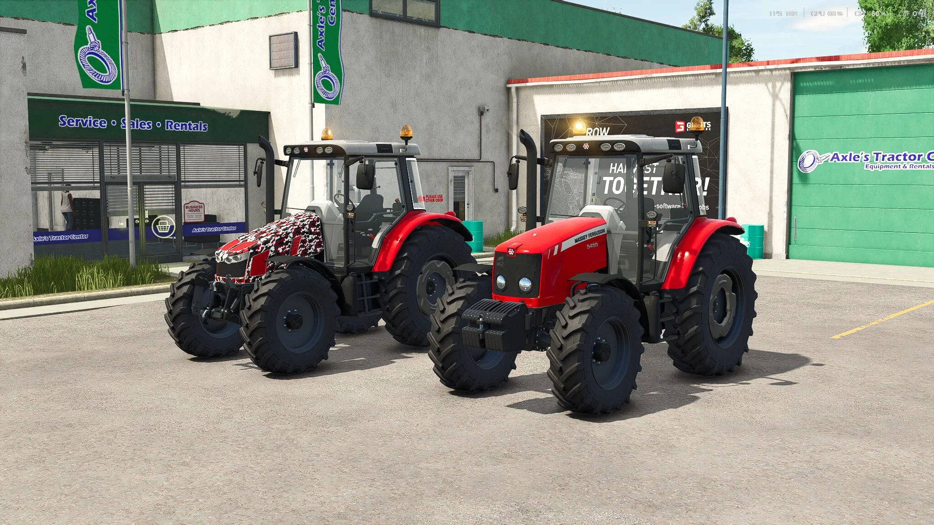 FS25 Massey Ferguson 5400 Series V1.0 Tractors Mod FS25 Mod Free Download