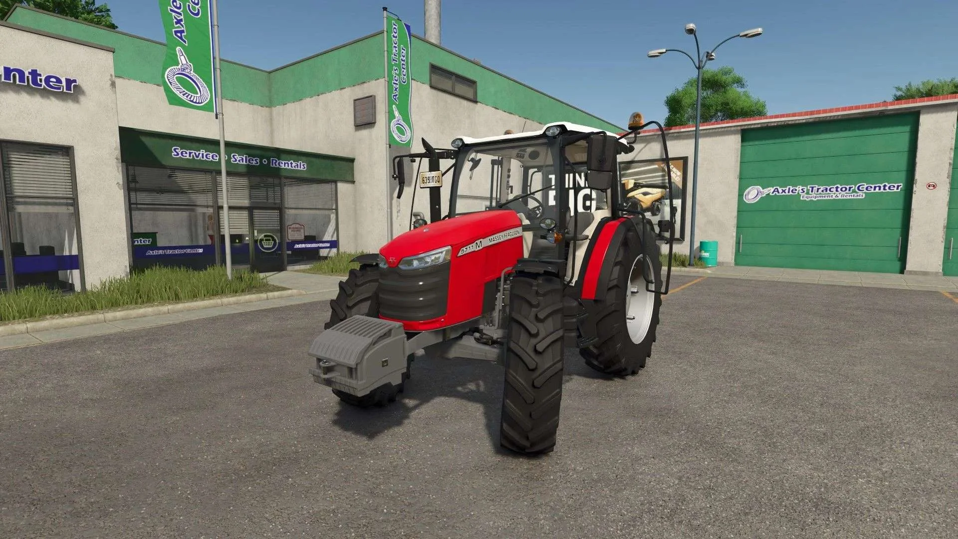 FS25 Massey Ferguson 5700M v1.0 Tractors Mod