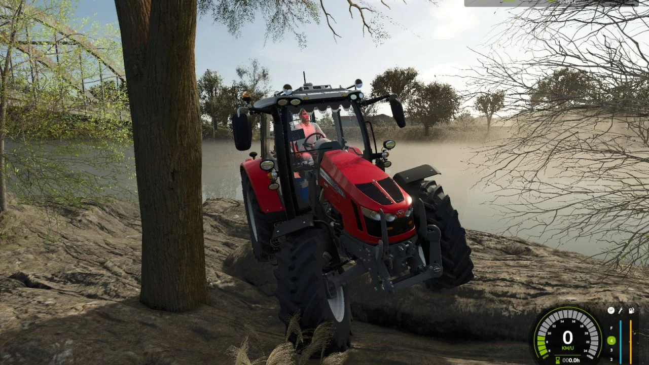 FS25 Massey Ferguson 5700S Big Edit v1.0 Tractors Mod FS25 Mod Free Download