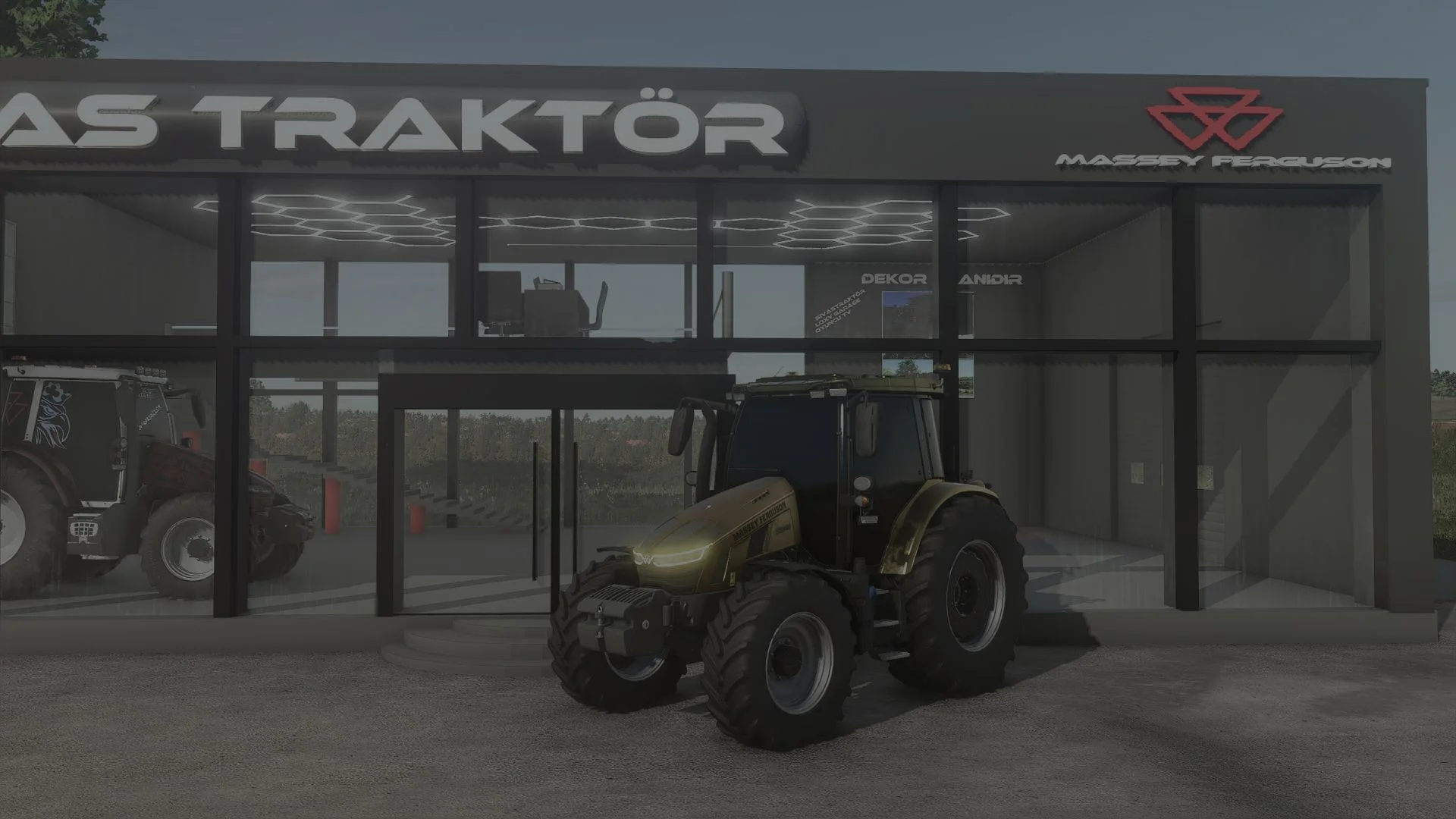 FS25 Massey Ferguson 5S Gold Edition BETA v1.0 Tractors Mod