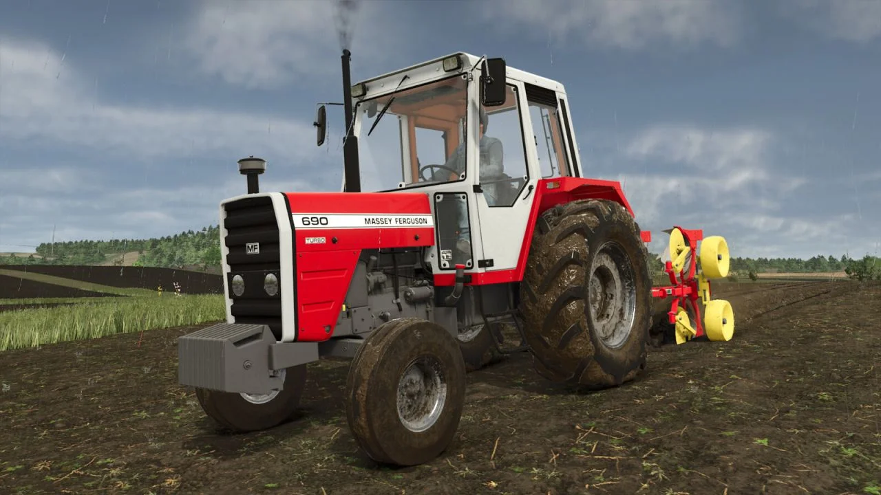 FS25 Massey-Ferguson 600 Series v1.0 Tractors Mod FS25 Mod Free Download