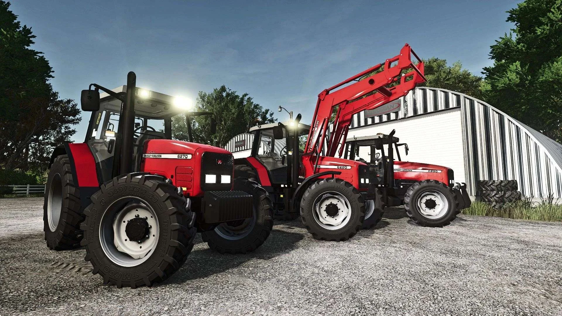 FS25 Massey Ferguson 6200 Series v1.0 Tractors Mod